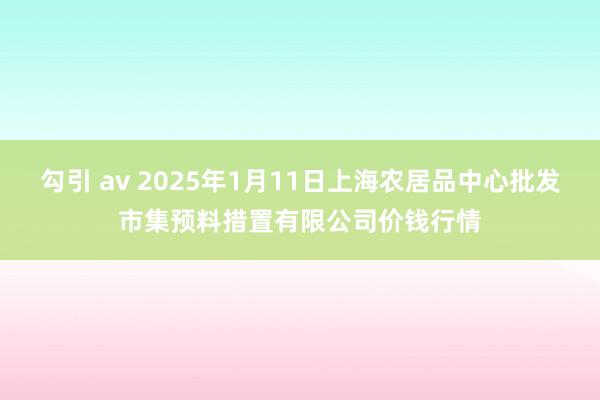 勾引 av 2025年1月11日上海农居品中心批发市集预料措置有限公司价钱行情
